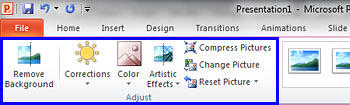Learn PowerPoint 2010 for Windows: Adjust Picture Options