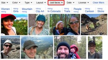 Bing Images Search by People