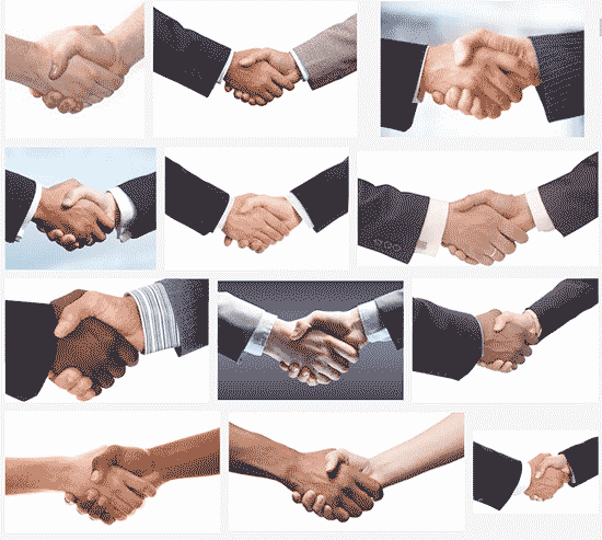 Handshakes are aplenty, but clichéd