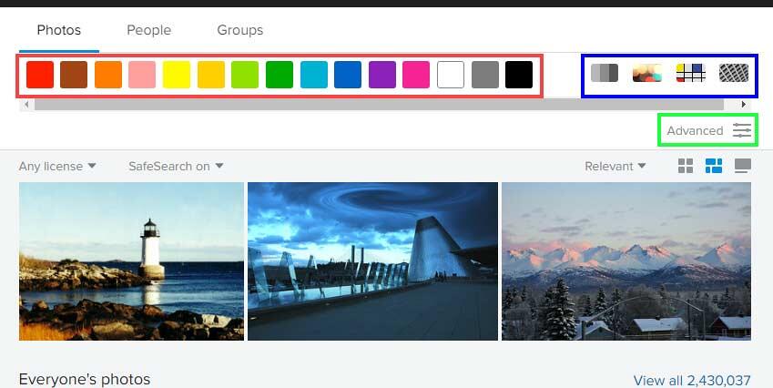 Flickr search results page Flickr search results page