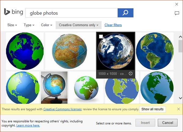 Search result of keywords globe photos