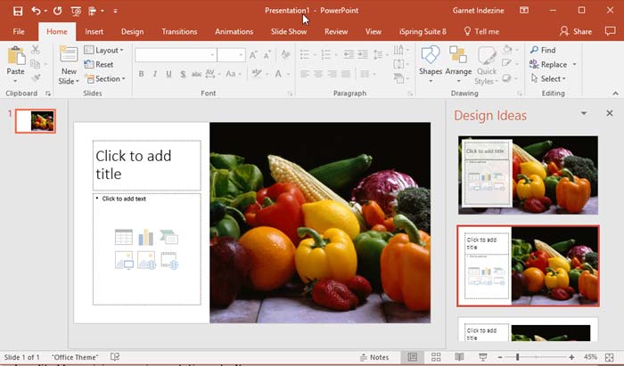 Insert Pictures In Powerpoint 2016 For Windows