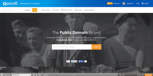 Pond5's Public Domain Project