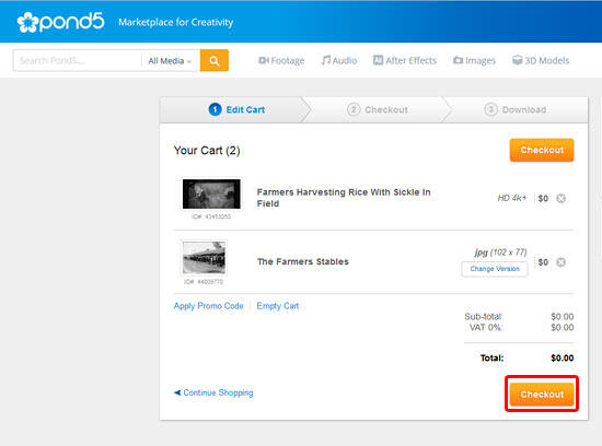 Purchase page Purchase page