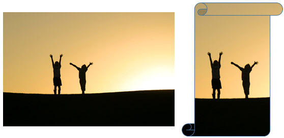 Effect of repositioning the picture fill Effect of repositioning the picture fill