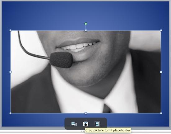 Results of applying Crop to Fill option to a picture in a placeholder Results of applying Crop to Fill option to a picture in a placeholder