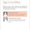 Sign and Switch Accounts in PowerPoint 2013 on Windows 10 and 8