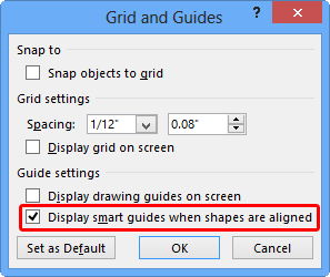 Grid and Guides dialog box