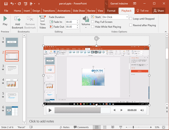 microsoft powerpoint presentation recording