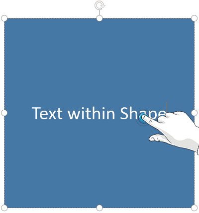 Tap twice on any word Tap twice on any word