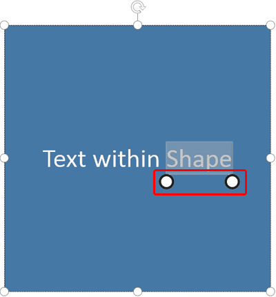 Tapped word selected Tapped word selected