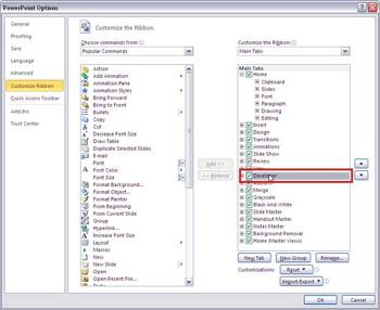 Learn PowerPoint 2010: Enable The Developer Tab in the Ribbon