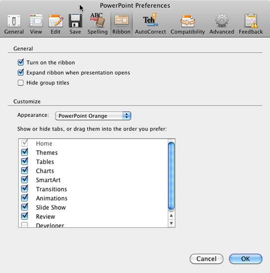 mac developer tools for powerpoint