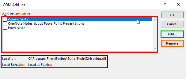 COM Add-Ins COM Add-Ins