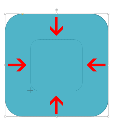 Resizing Shapes in PowerPoint 365 for Mac