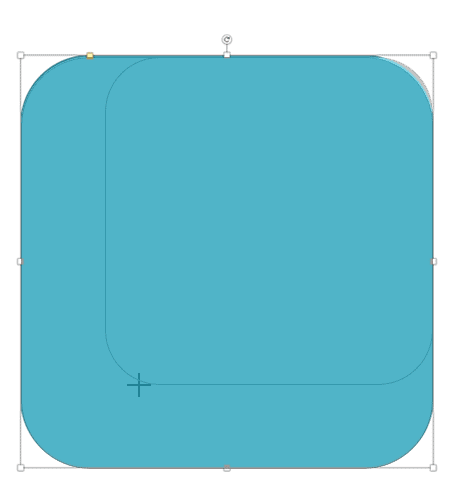 Shift drag to maintain the width:height proportion while resizing a shape