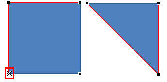 Ctrl+click the vertex to quickly delete it from the shape Ctrl+click the vertex to quickly delete it from the shape