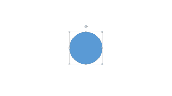 Align Shapes to Center of Slide in PowerPoint 2016 for Windows