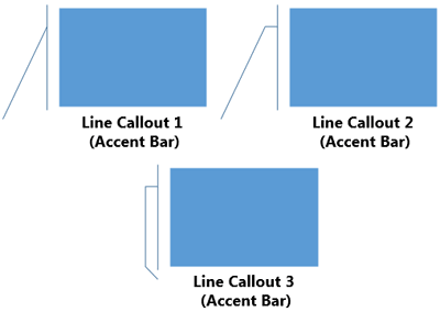 Line Callouts with Accent Bar