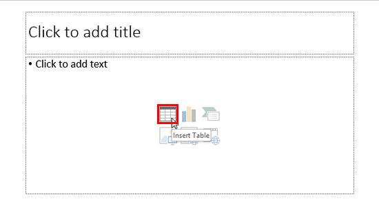 Slide with Title and Content layout