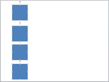 Learn PowerPoint 2010: Distribute Shapes