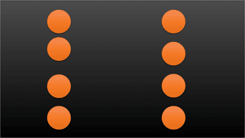 Learn PowerPoint 2013 for Windows: Distribute Shapes