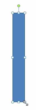 Rectangle shape resized to match the trunk of a tree Rectangle shape resized to match the trunk of a tree