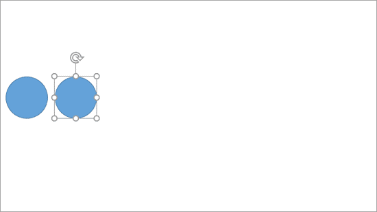 Adjust the placement of your duplicate shape