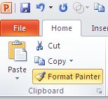 Format Painter button