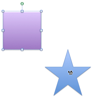 Notice how the cursor looks like when you click the Format Painter button Notice how the cursor looks like when you click the Format Painter button