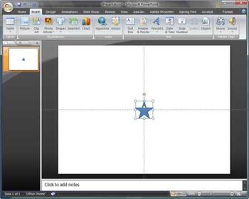 Learn PowerPoint 2007: Insert Shapes in PowerPoint