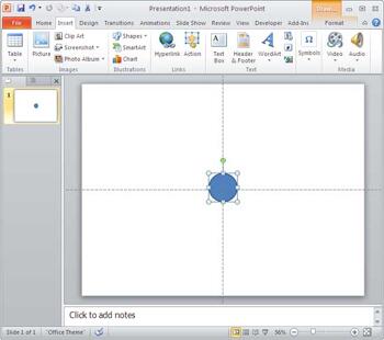 Learn PowerPoint 2010: Insert Shapes in PowerPoint