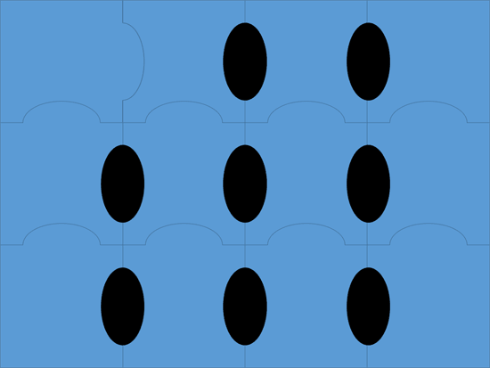 Result of uniting previously selected Square and Oval shapes