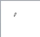 Cursor changed to pencil
