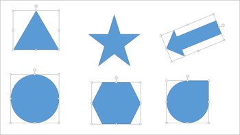 Learn PowerPoint 2013 for Windows: Select and Deselect Shapes
