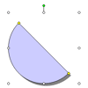 Semi-Circles Again in PowerPoint 2003