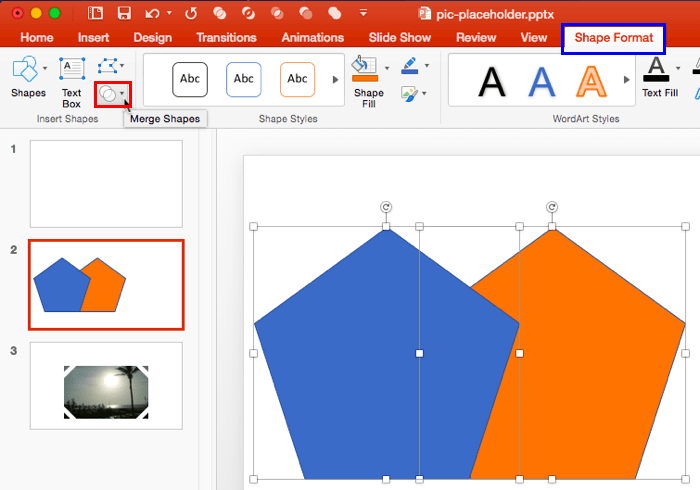 powerpoint picture shapes