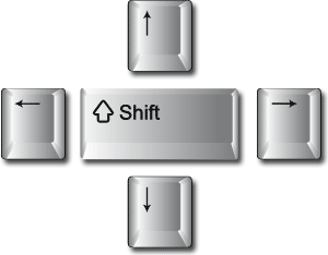 Shift Key Shortcuts in PowerPoint