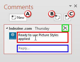 Editing and replying a comment Editing and replying a comment