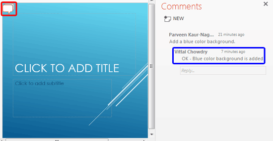 Comment replied Comment replied