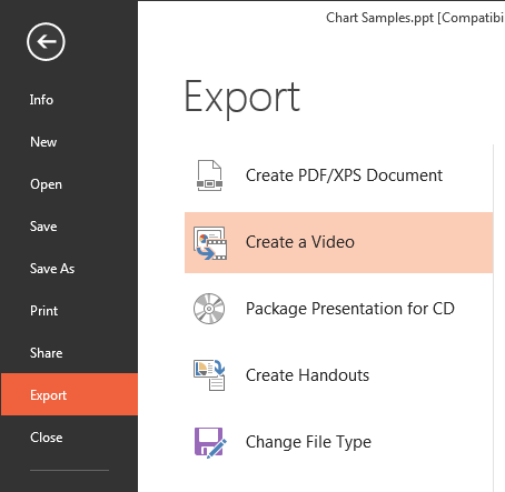 Export Panel Export Panel