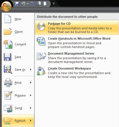 PowerPoint 2007 to EXE