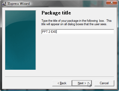Package title