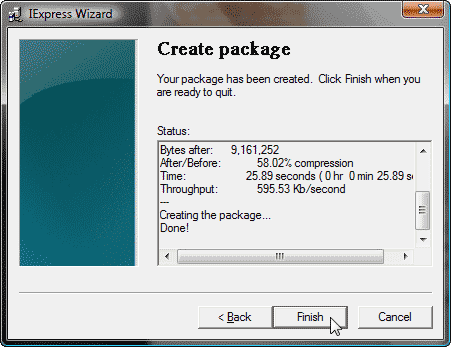 Create package