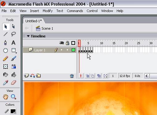Imported images in sequence Imported images in sequence