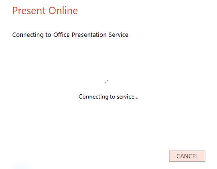 Connects to the Office Presentation Service