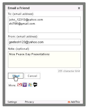 Email a Friend Email a Friend