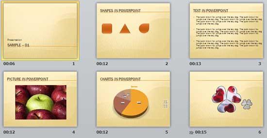 Notice all the transition times? Notice all the transition times?