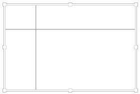 Complete horizontal line drawn