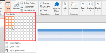 Learn PowerPoint 2013 for Windows: Insert Tables